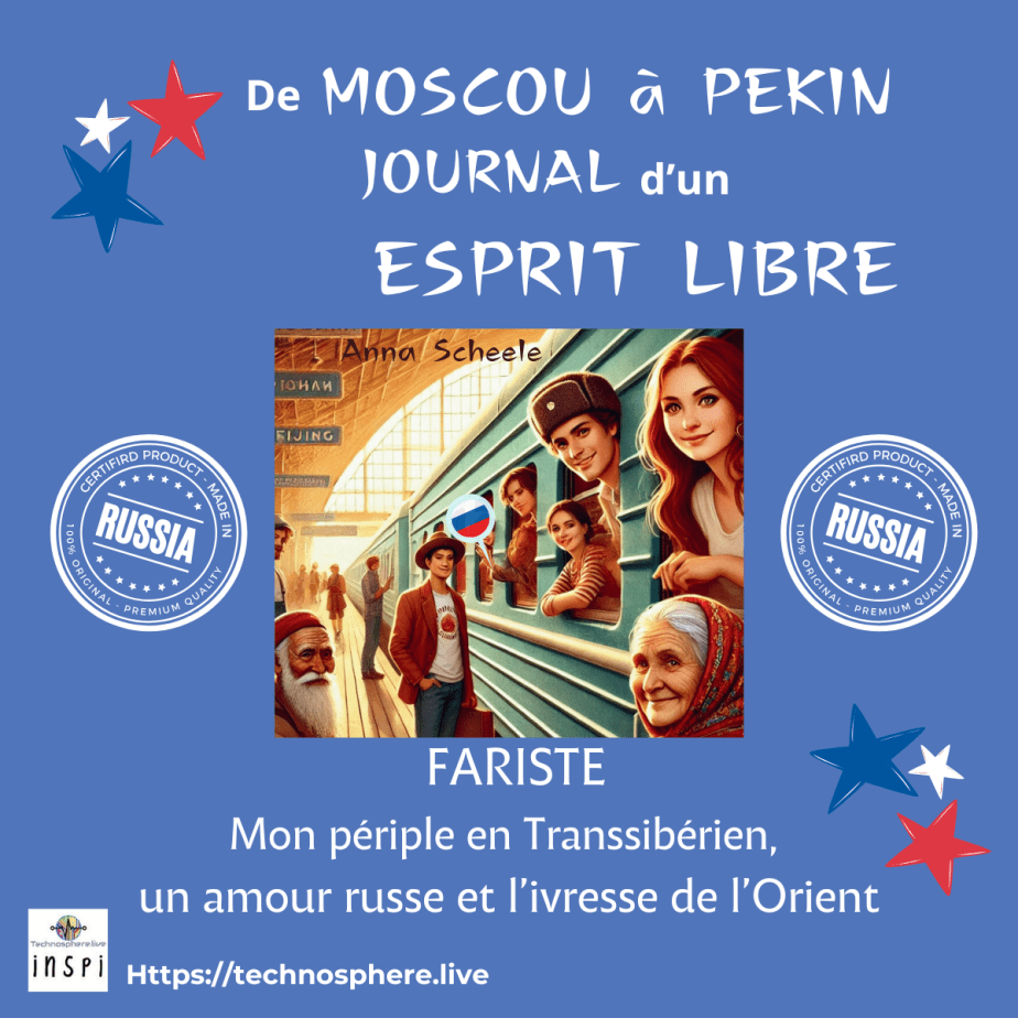 De Moscou à Pékin : journal d’un esprit libre – Fariste – Mon périple en Transsibérien, un amour russe et l’ivresse de&nbsp;l’Orient