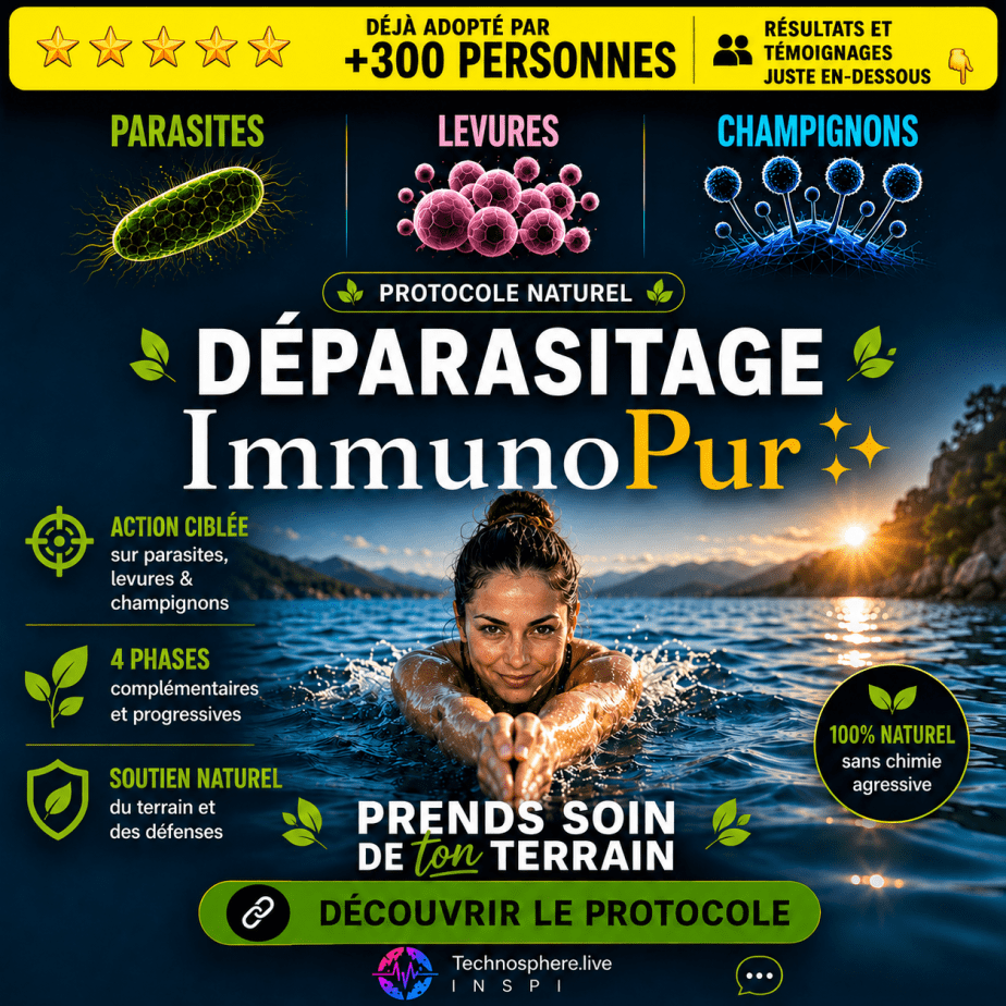 Protocole &laquo;&nbsp;ImmunoPur&nbsp;&raquo; : éliminer naturellement parasites, levures (type candida) &&nbsp;champignons